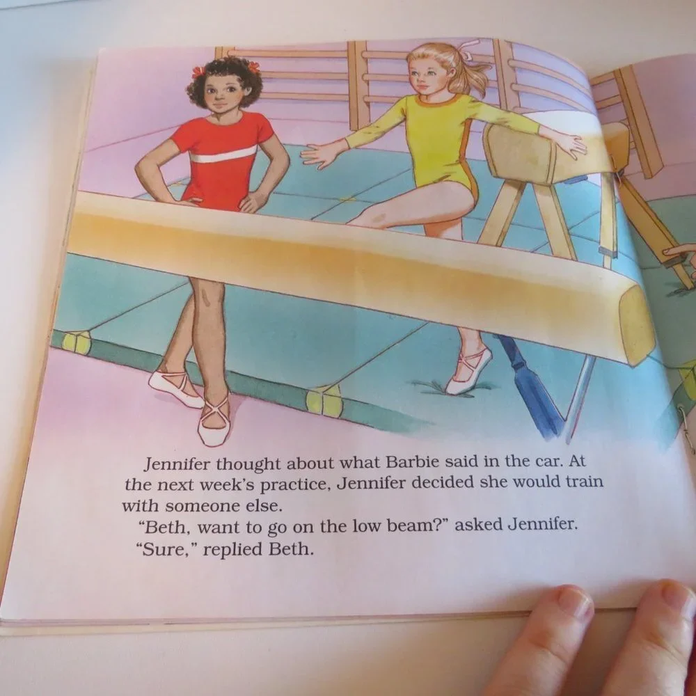 BARBIE Best Friends Paperback [GYMNASTICS]
